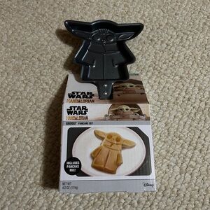 Star Wars Mandalorian Grogu Black Pancake Mold baby yoda, New Pan griddle